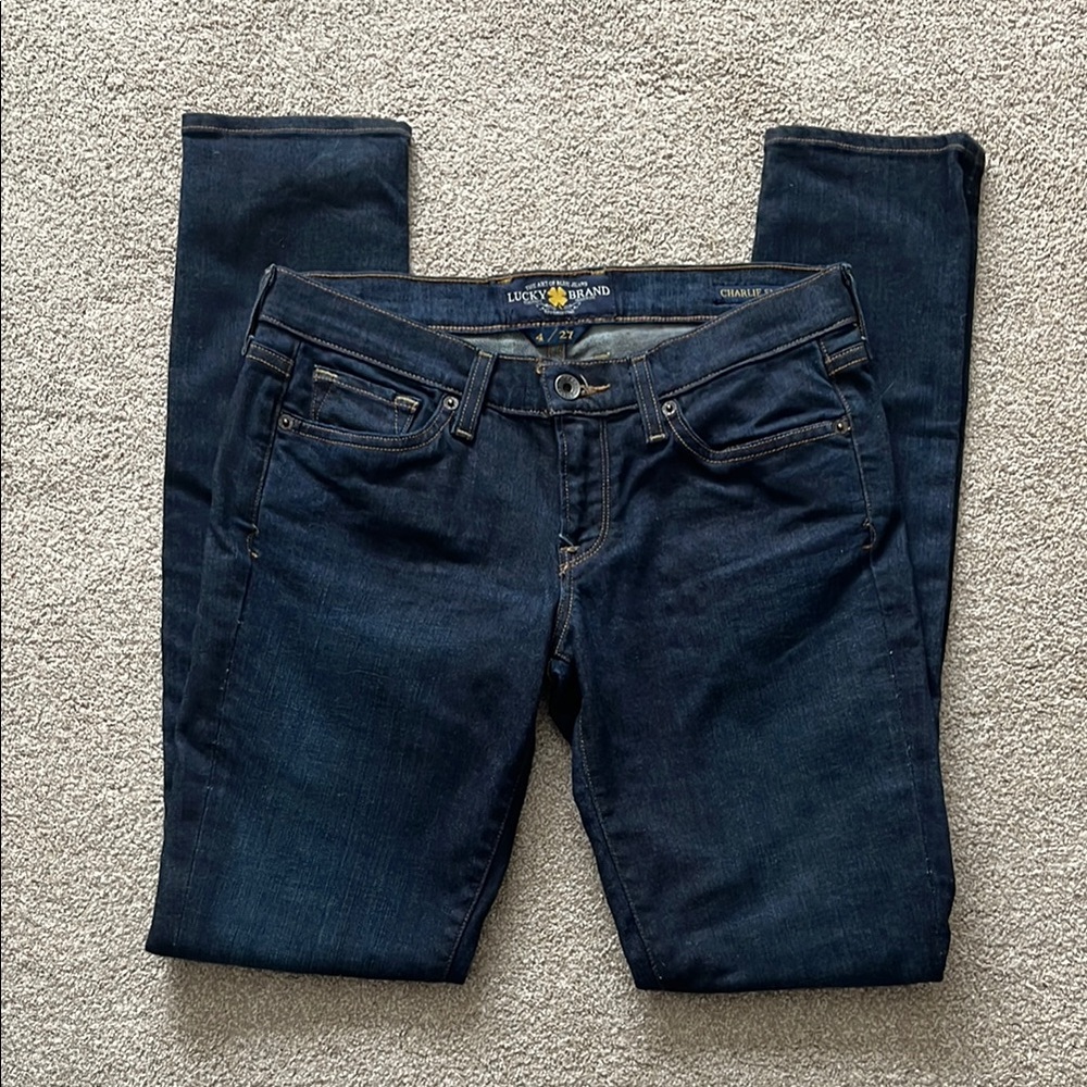 Lucky Brand Skinny Jeans Premium Denim Size 4/27